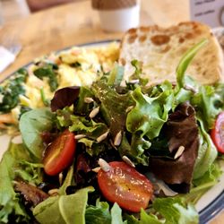 Salmon scramble. $13. Very tasty