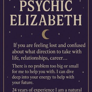 Psychic Elizabeth - Life Coach Near Me - Amherst, Ohio Psychic Elizabeth - Life Coach Near Me - Amherst, Ohio
