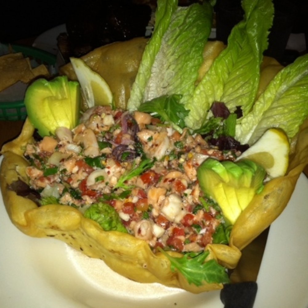 La Playa - Their Ceviche Salad special. Muy Bonito, no? - Mexican Near Me - Pacifica, California