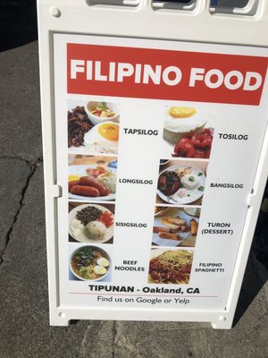 Menu photo 3 Tipunan  Oakland, CA