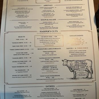 Harper's - Menu - Steakhouses Near Me - Nashville, Tennessee Harper's - Menu - Steakhouses Near Me - Nashville, Tennessee