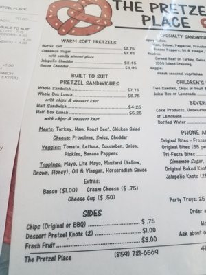 Menu photo 5 The Pretzel Place Bellevue, KY Menu photo 5 The Pretzel Place Bellevue, KY