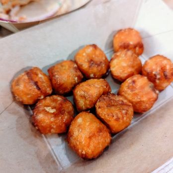 PINCHO - Sweet Potato Tator Tots - Latin American Near Me - Cypress, Texas PINCHO - Sweet Potato Tator Tots - Latin American Near Me - Cypress, Texas