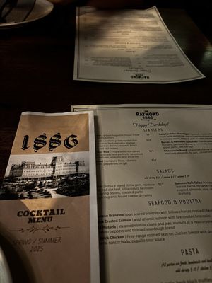 Menu photo 8 The Raymond 1886 Pasadena, CA