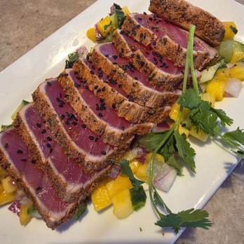 Tiki Docks Skyway - Ahi tuna - Tiki Bars Near Me - St. Petersburg, Florida Tiki Docks Skyway - Ahi tuna - Tiki Bars Near Me - St. Petersburg, Florida