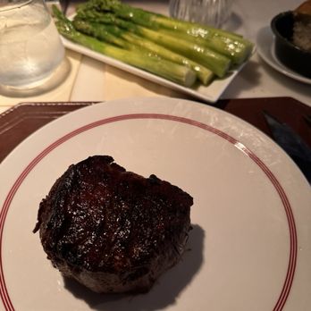 Quality Meats - Filet Mignon and Grilled Asparagus - Steakhouses Near Me - New York, New York Quality Meats - Filet Mignon and Grilled Asparagus - Steakhouses Near Me - New York, New York