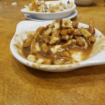 Maple Leaf Diner - The poutine was so good, I forgot to take a picture before eating it! This is the half size of poutine - American Near Me - Dallas, Texas Maple Leaf Diner - The poutine was so good, I forgot to take a picture before eating it! This is the half size of poutine - American Near Me - Dallas, Texas