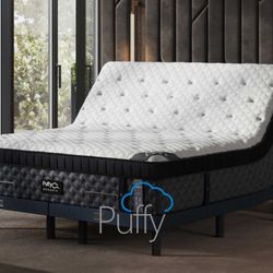 Beds in a Box Mattress Shop - Puffy Monarch smart bed