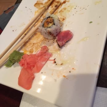 Sushi X - Sushi with way too much pepper on it. The crazy girl roll. - Sushi Bars Near Me - West Haven, Connecticut