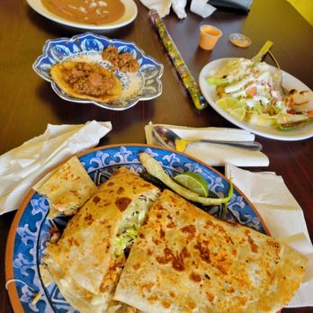 El Compa Tacos - a plate of quesadillas and a plate of salad - Tacos Near Me - Cookeville, Tennessee El Compa Tacos - a plate of quesadillas and a plate of salad - Tacos Near Me - Cookeville, Tennessee