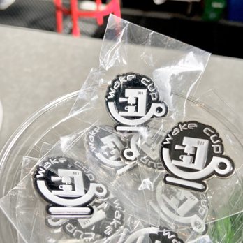 Wake Cup - They have pins selling! So cute! - Coffee & Tea Near Me - San Francisco, California