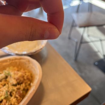 Chipotle Mexican Grill - Hair in my bowl - Mexican Near Me - Shelton, Connecticut