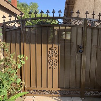 Carrasco Ornamental - New gate to backyard! - Metal Fabricators Near Me - Pomona, California