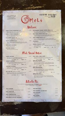 Menu photo 4 OMELI Kitchen Fullerton, CA