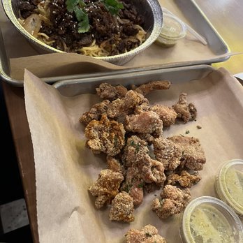 Nguyen's Kitchen - Bulgogi garlic noodles - Asian Fusion Near Me - Carson, California