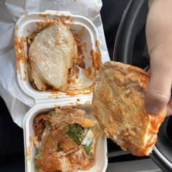 Buffalo chicken sandwich