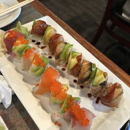 Rainbow Roll and Caterpillar Roll Rainbow Roll and Caterpillar Roll