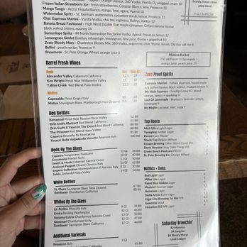 Noble Crust - Drink menu - Italian Near Me - St. Petersburg, Florida
