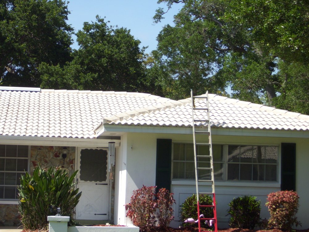 Slide of Apple Roof Cleaning