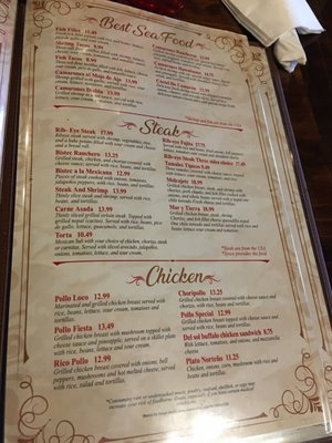 Menu photo 3 Del Sol Mexican Restaurante Laurel, MS