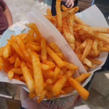 Potato Corner - Cheddar and bbq mega fries - Fast Food Near Me - Roseville, California Potato Corner - Cheddar and bbq mega fries - Fast Food Near Me - Roseville, California
