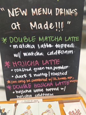 Menu photo 2 Made Coffee Costa Mesa, CA Menu photo 2 Made Coffee Costa Mesa, CA