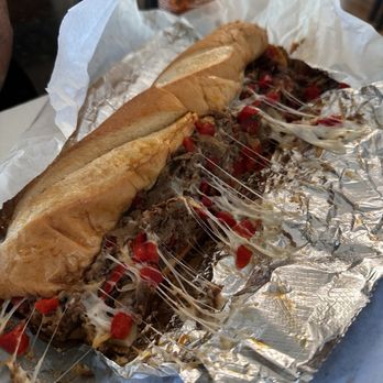 Calozzi's Cheesesteaks - Pepper steak with provolone - Cheesesteaks Near Me - Seattle, Washington Calozzi's Cheesesteaks - Pepper steak with provolone - Cheesesteaks Near Me - Seattle, Washington