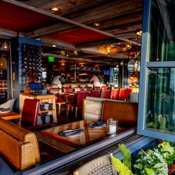 Louie's By The Bay restaurant interior