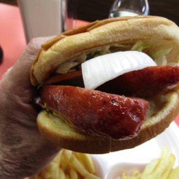 Gas 'n' Grub - German Sausage Sandwich - Gas Stations Near Me - Colorado City, Texas Gas 'n' Grub - German Sausage Sandwich - Gas Stations Near Me - Colorado City, Texas