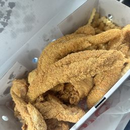 Fish and fries plus chicken Fish and fries plus chicken