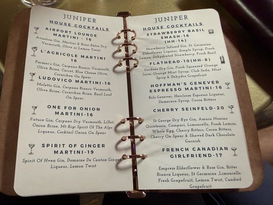 Menu photo 2 Juniper Tucson, AZ
