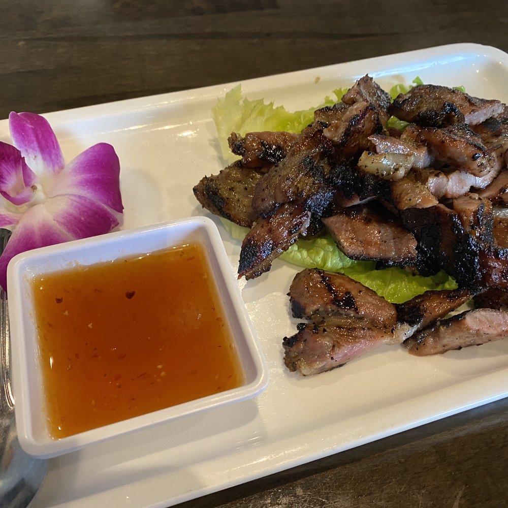 Thai Square - BBQ pork - Thai Near Me - Sugar Land, Texas Thai Square - BBQ pork - Thai Near Me - Sugar Land, Texas