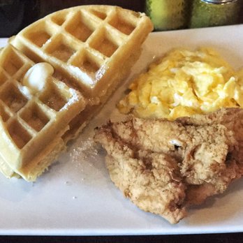 Highlands - Chicken and waffles plate. - Coffee & Tea Near Me - Washington, DC, District of Columbia