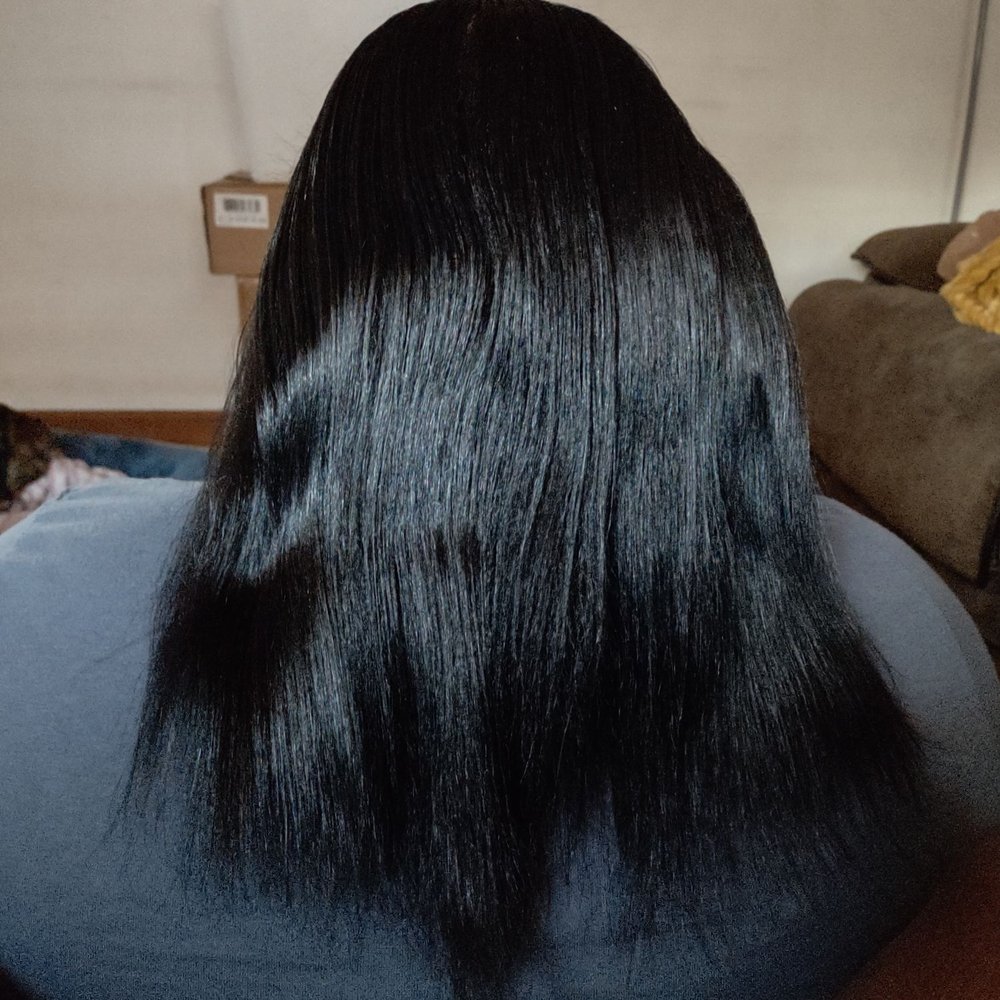 John Bacon Salon - This is what my daughter's hair is supposed to look like. This is my oldest daughter's hair after a wash & set from Salon361 on. - Hair Salons Near Me - Providence, Rhode Island