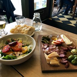 Golden Beet Salad (Left) and Everything Plate (right)
