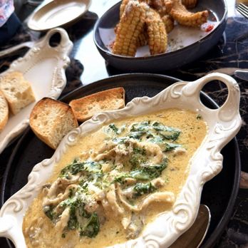 Whisper - Truffle cream mushrooms and corn ribs - Breakfast & Brunch Near Me - San Mateo, California