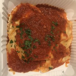 Raviolis, were good