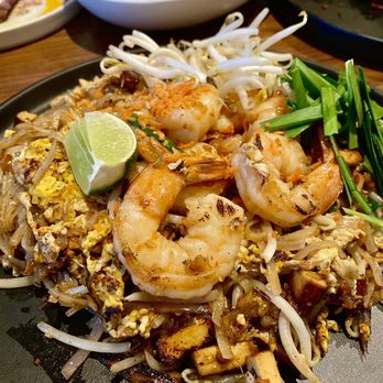 Hanuman Thai Eatery - Chicken Pad Thai - Thai Near Me - Costa Mesa, California