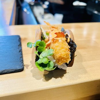 Sugo Hand Roll Bar - Crispy shrimp - Sushi Bars Near Me - Seattle, Washington Sugo Hand Roll Bar - Crispy shrimp - Sushi Bars Near Me - Seattle, Washington