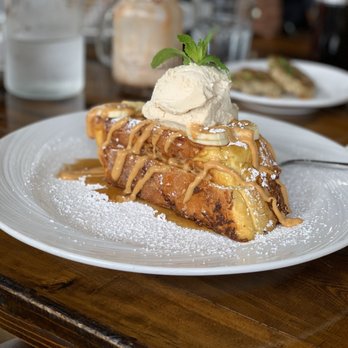 Untoasted - Banana Dulce De Leche French Toast - Breakfast & Brunch Near Me - Hallandale Beach, Florida