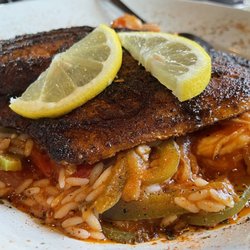 High Street Caffe - Blackened red snapper