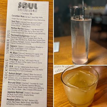 Soul Gastrolounge - IDK and Japanese Railroad Cocktails - Tapas Bars Near Me - Charlotte, North Carolina