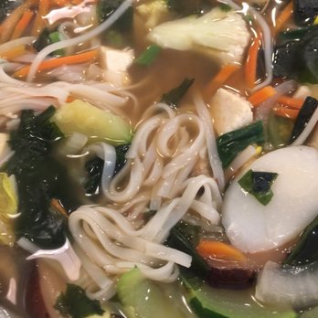 Amitabul - SUPER SHITAKE WONDER NOODLE SOUP - Vegan Near Me - Chicago, Illinois