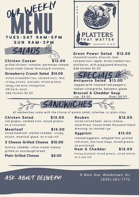 Menu photo 4 Platters That Matter Woodstown, NJ Menu photo 4 Platters That Matter Woodstown, NJ