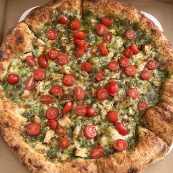 Much Ado About Pizza - Pesto with chicken - Pizza Near Me - Pleasanton, California