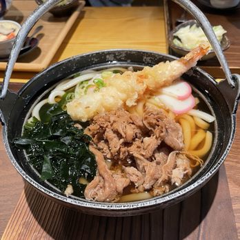 Tendon Kohaku - Kohaku Dashi Stock Udon - Japanese Near Me - Bellevue, Washington Tendon Kohaku - Kohaku Dashi Stock Udon - Japanese Near Me - Bellevue, Washington