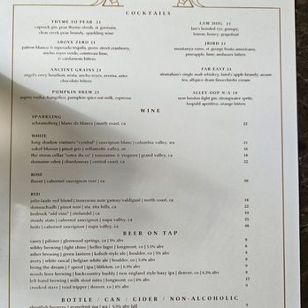 J Bar - Drinks - American Near Me - Aspen, Colorado