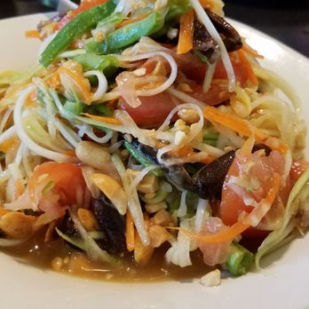 Chaba Thai Kitchen - Papaya salad...hard pass - Thai Near Me - San Diego, California