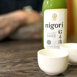 Fuji Sushi - Unfiltered sake