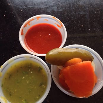 Cali Tacos - Salsa bar fare - Mexican Near Me - Orange, California